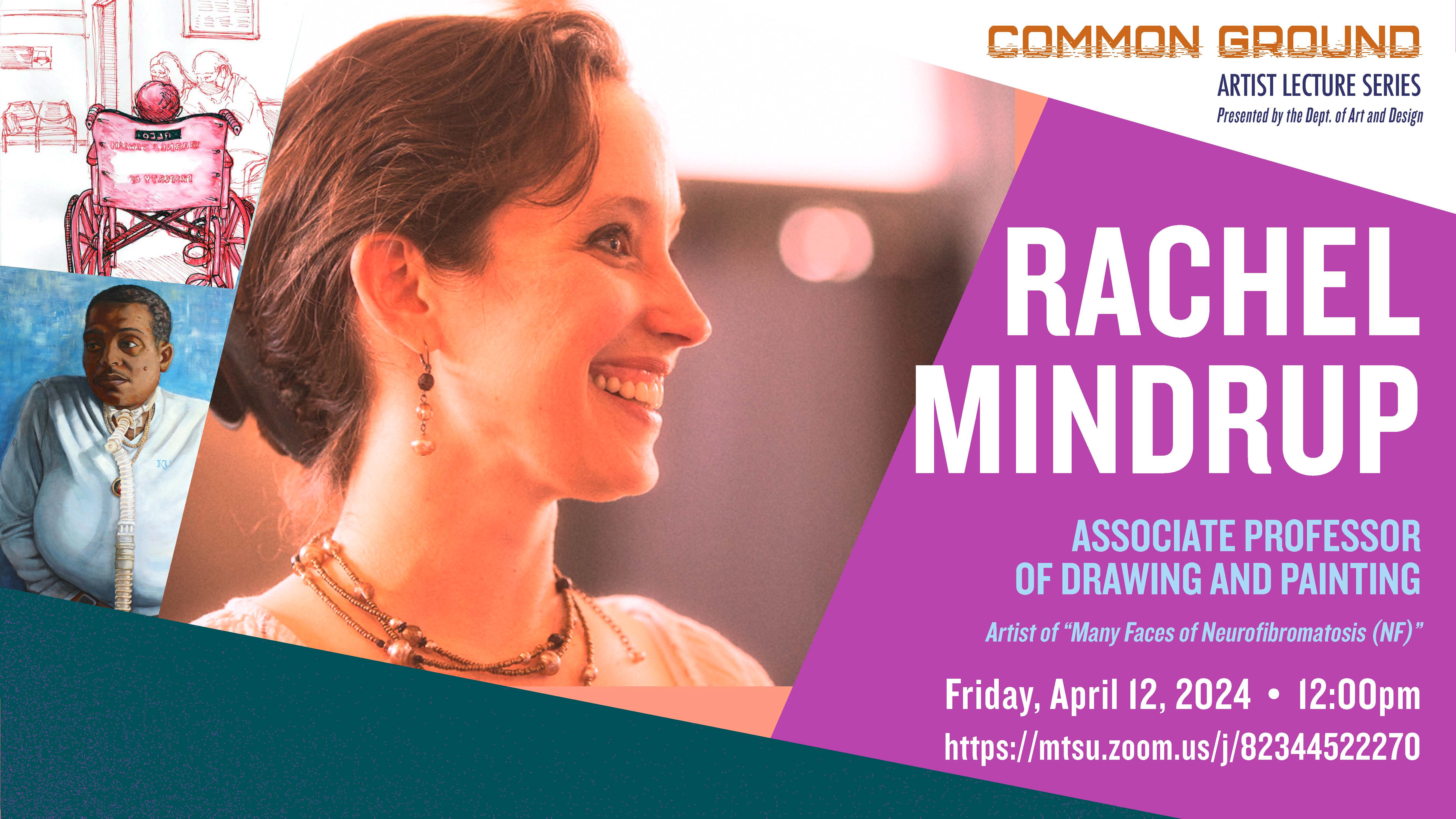 Common Ground Lecture Series with Rachel Mindrup