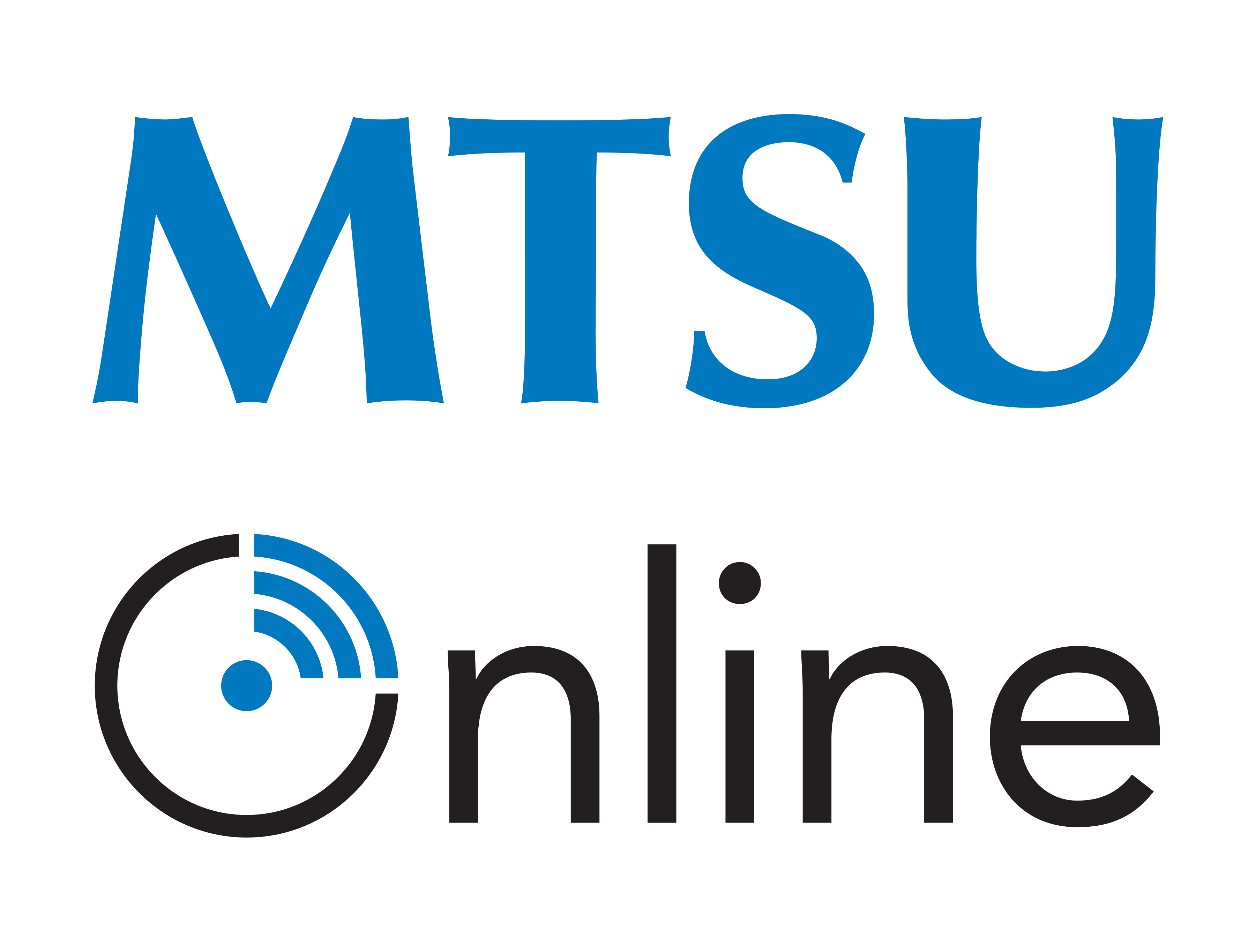 MTSU online logo