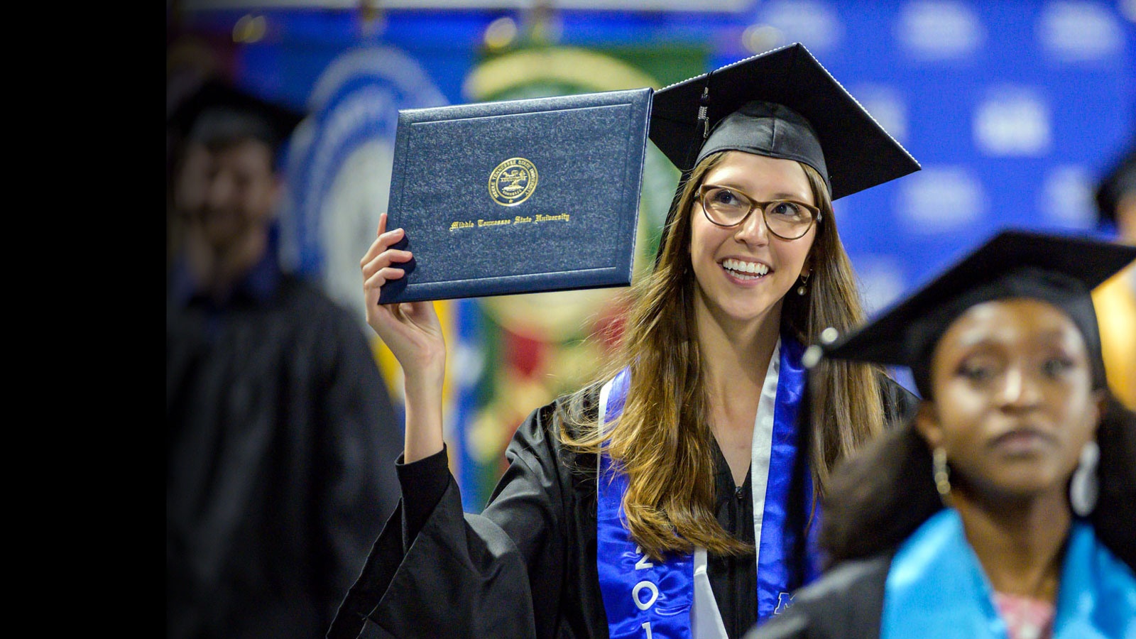 Student Graduating