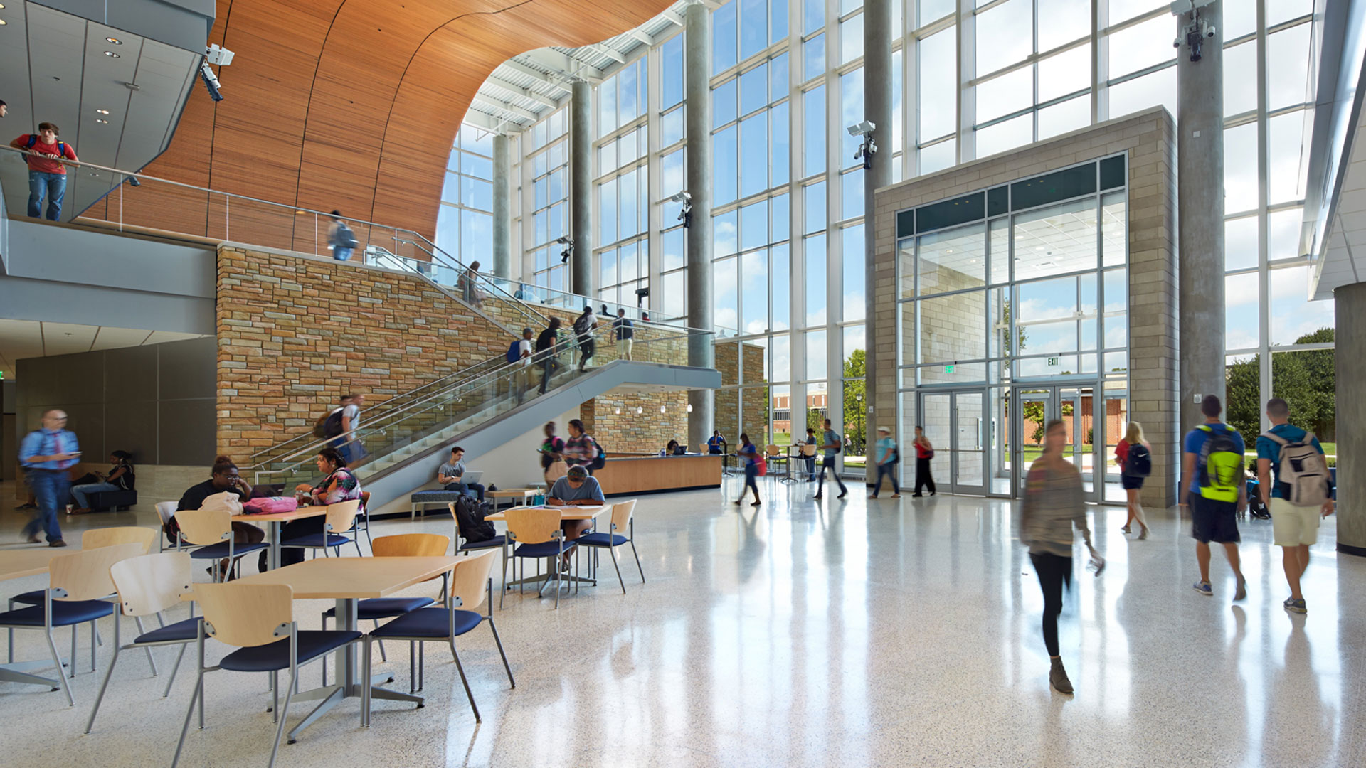 MTSU Science Building Atrium