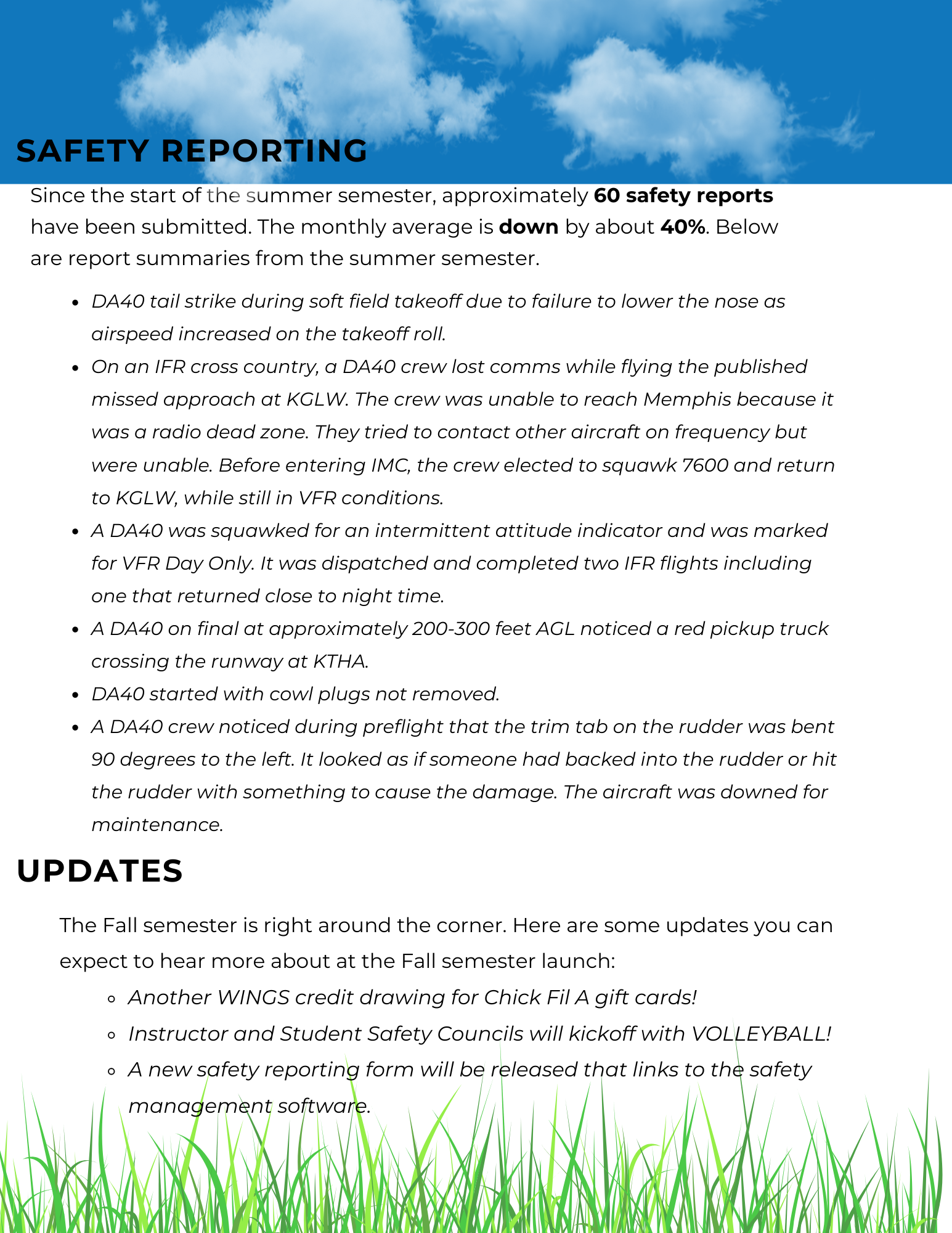 Safety Summary Summer 2023 (2)