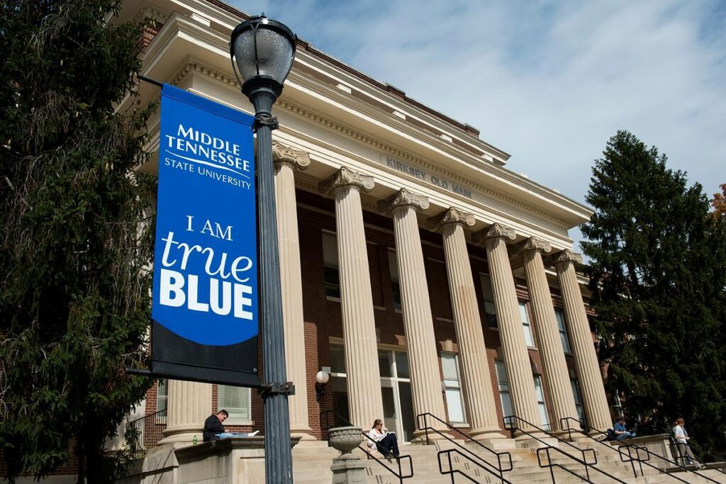 i am true blue flag on pole