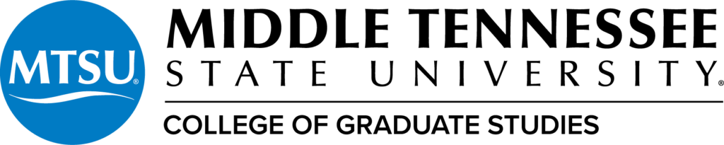 College of Graduate Studies primary mark full color