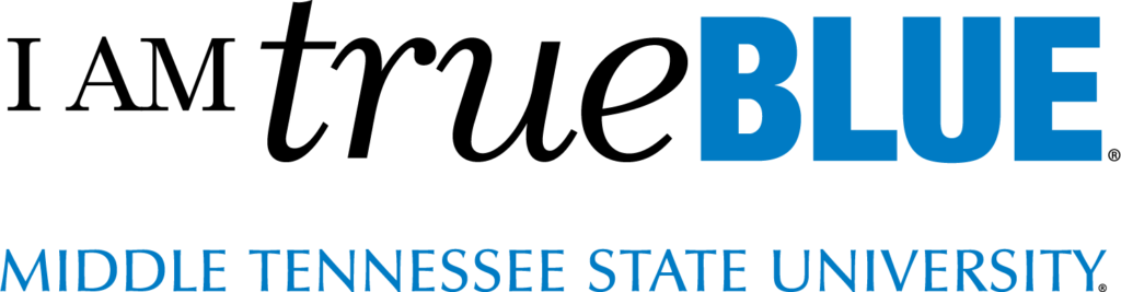 I Am True Blue with Middle Tennessee State University