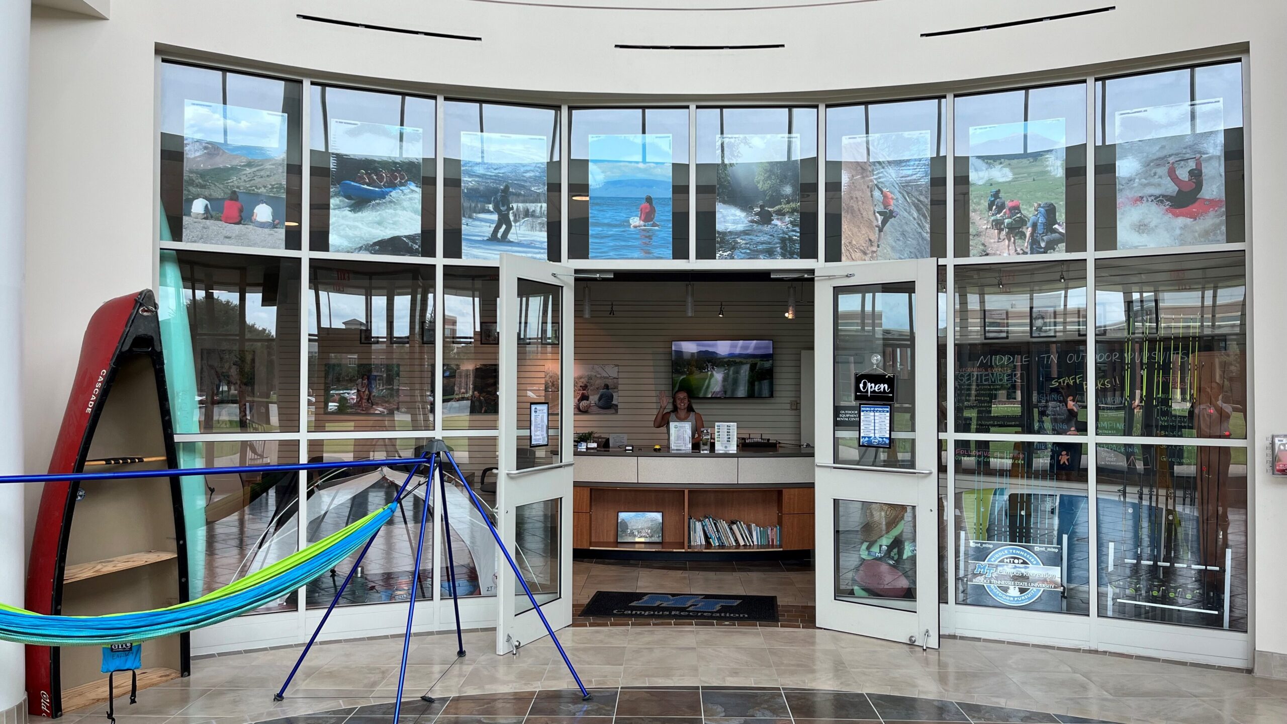 Outdoor Equipment Rental Front