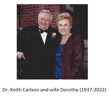 Dr. Keith Carlson and wife Dorothy