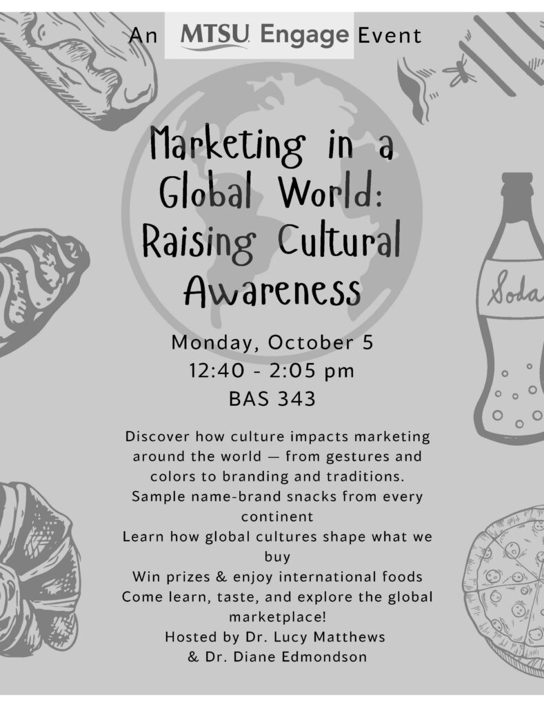 Marketing In a Global World Flyer