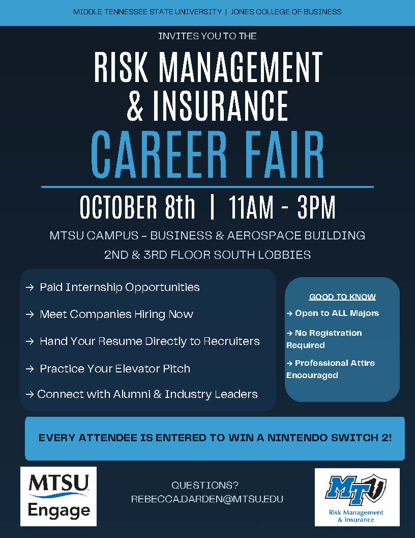 RMI Career Fair on October 8