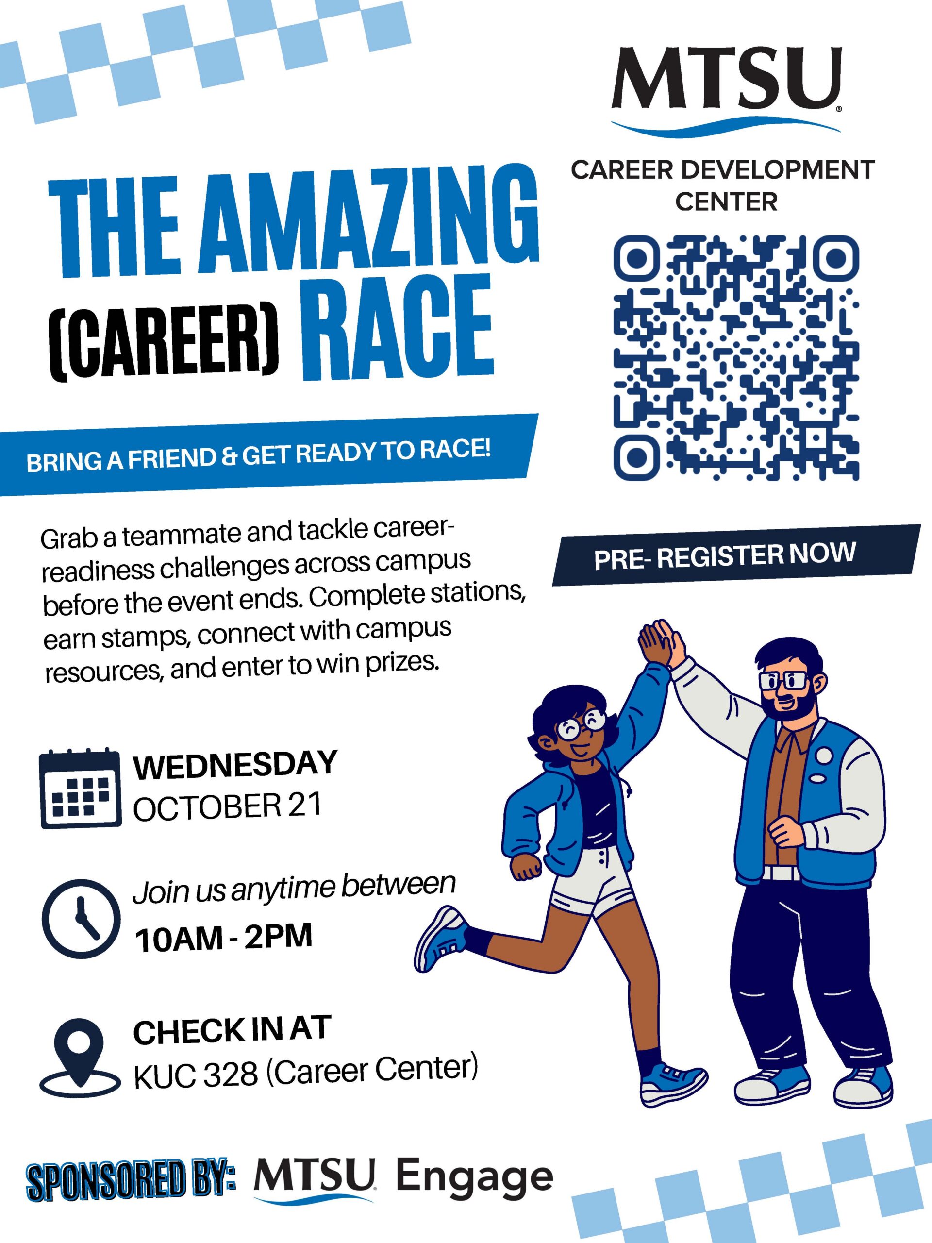 The Amazing Career Race Engage Month Event