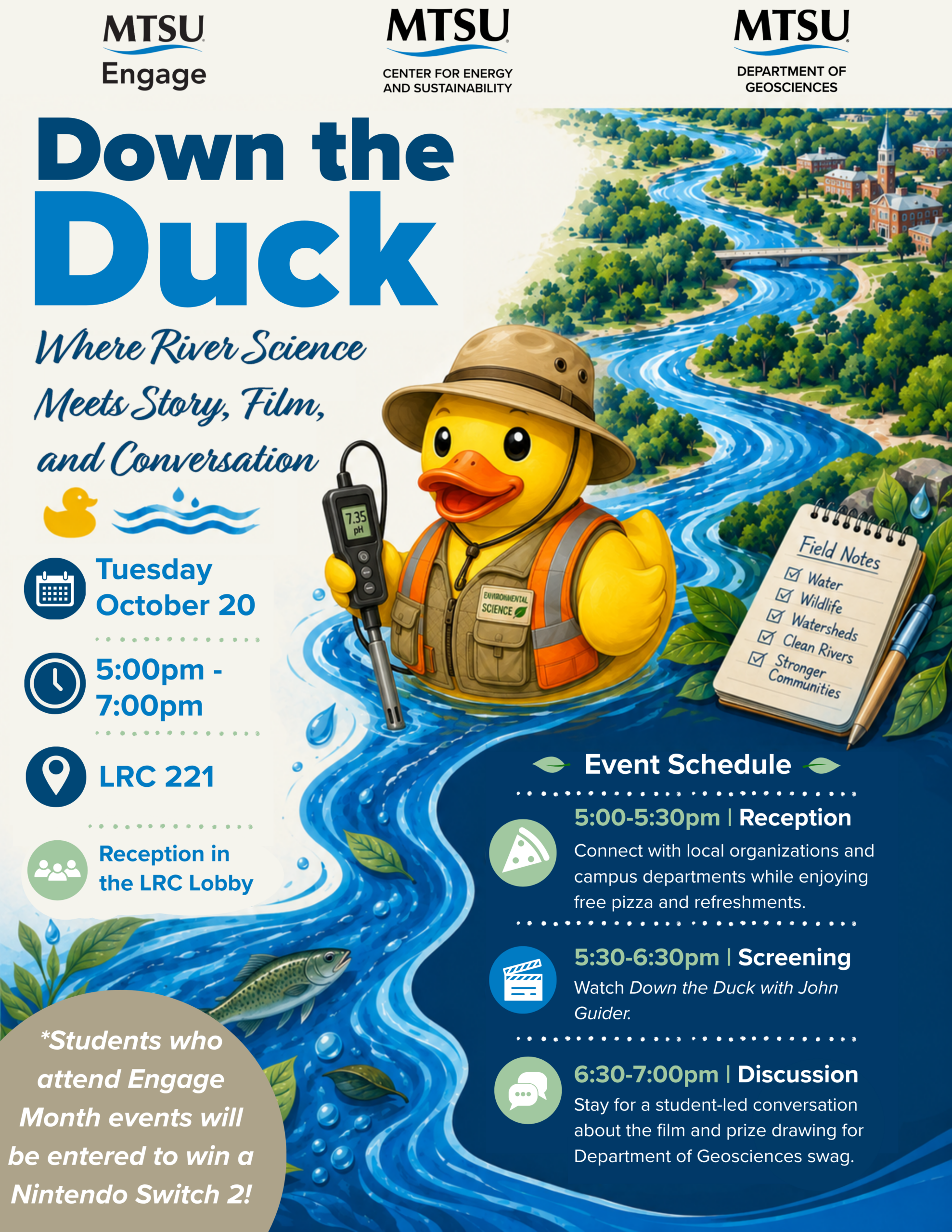 Down the Duck Engage Month Event
