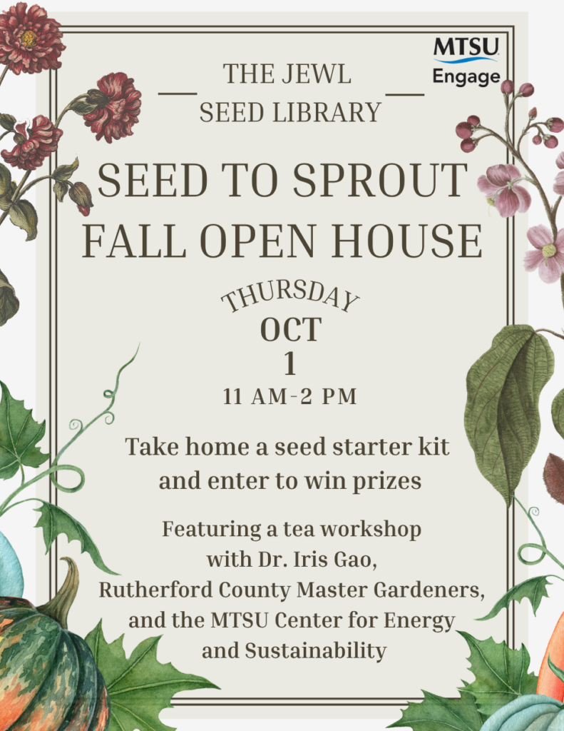 Seed to Sprout Open House