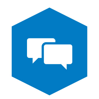 speech bubbles icon