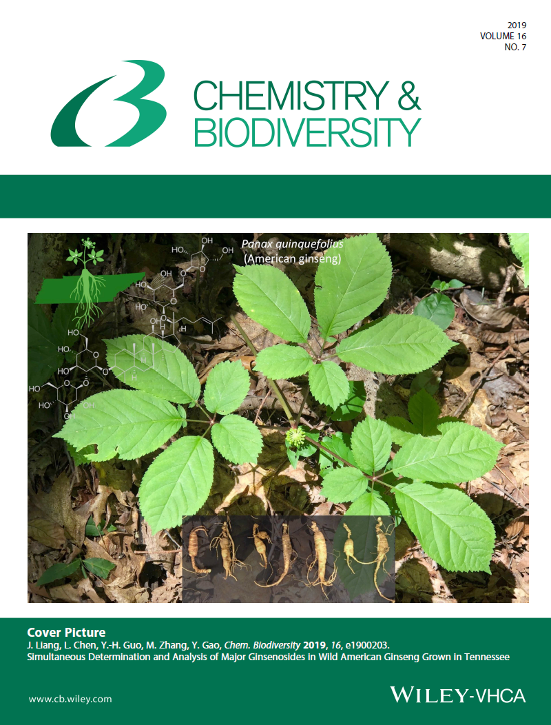 cover of Biochemistry & Diversity Journal, June 2019