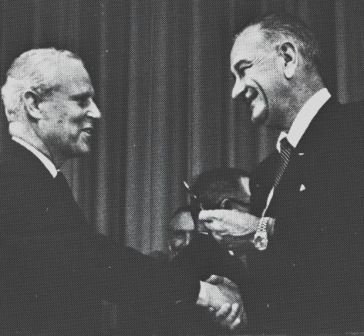 Albert Gore, Sr. and Lyndon B. Johnson