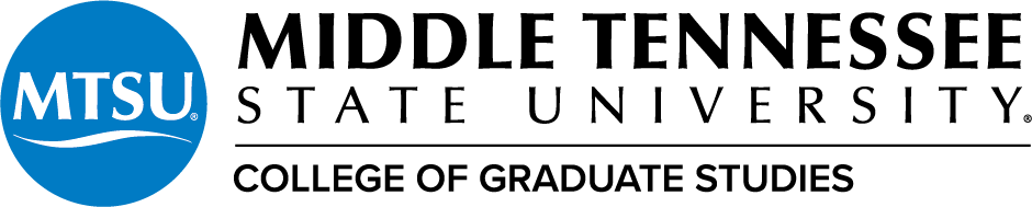 Middle Tennessee State University College
of Graduate Studies Logo
