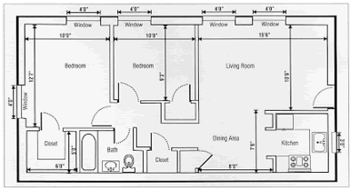 womack lane interior diagram 2bdrm