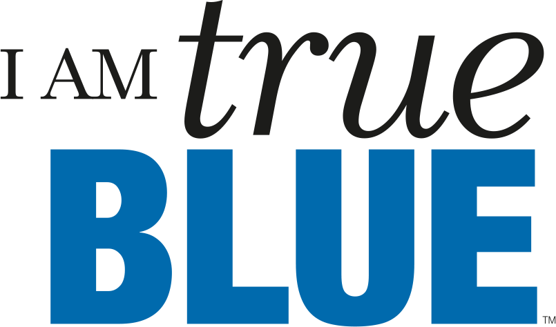I Am True Blue logo
