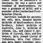 mcbride obituary