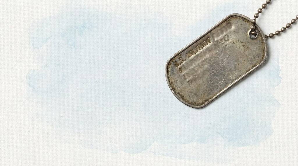 military dog tags