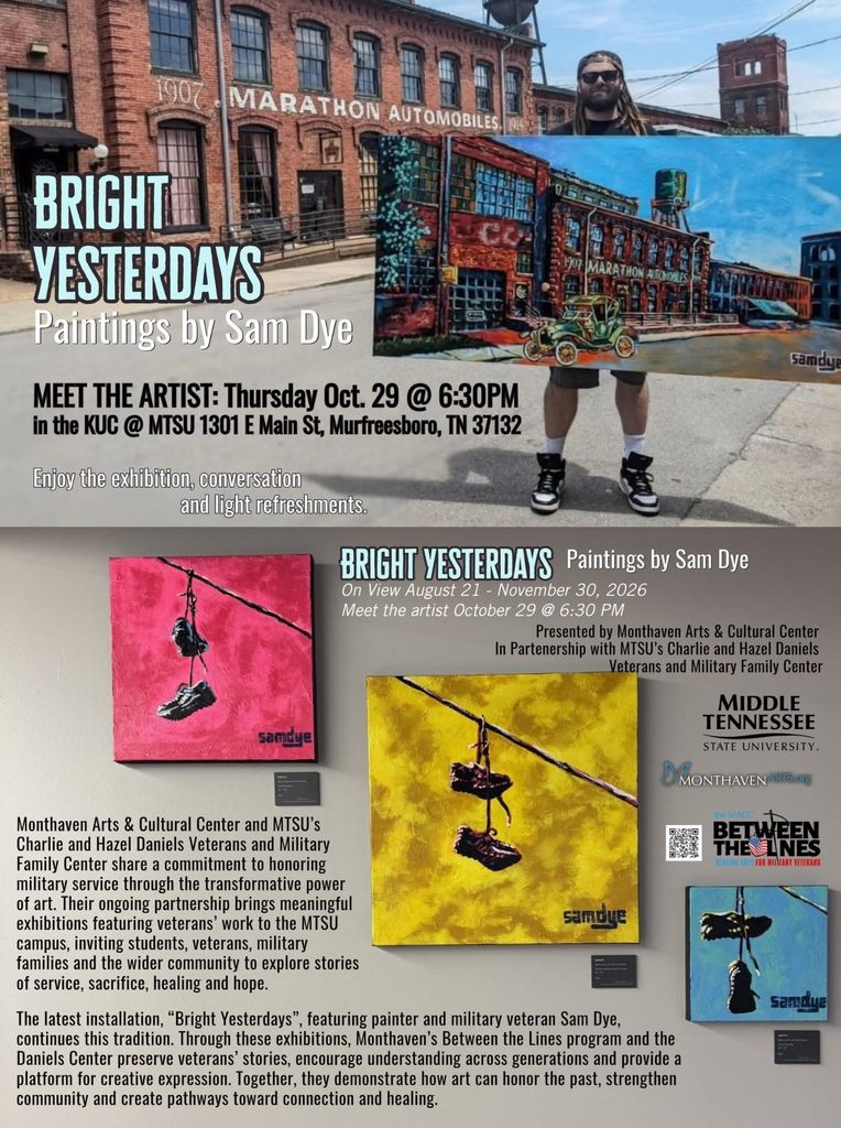 Meet artist Sam Dye