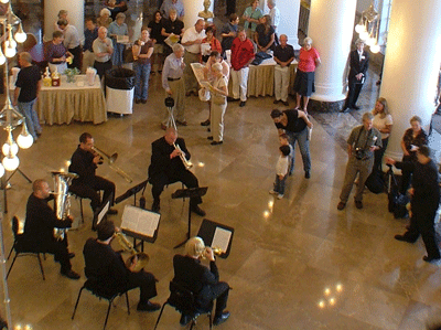 Brass performing in Nashville