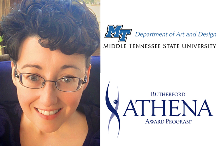 MTSU graphic design major earns ATHENA scholarship for nontraditional students