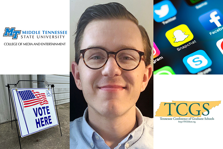 MTSU media master's alumnus earns top state award for social media-voting thesis