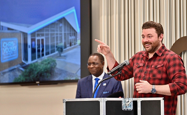 MTSU to open 'Chris Young Café' this fall to 'encourage students to dream bigger'