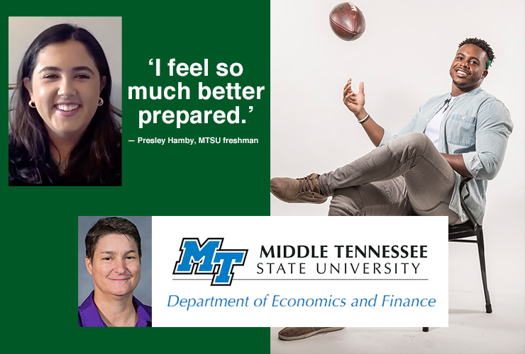 MTSU freshman gleans 'wealth of knowledge' from financial literacy session with NFL's Copeland