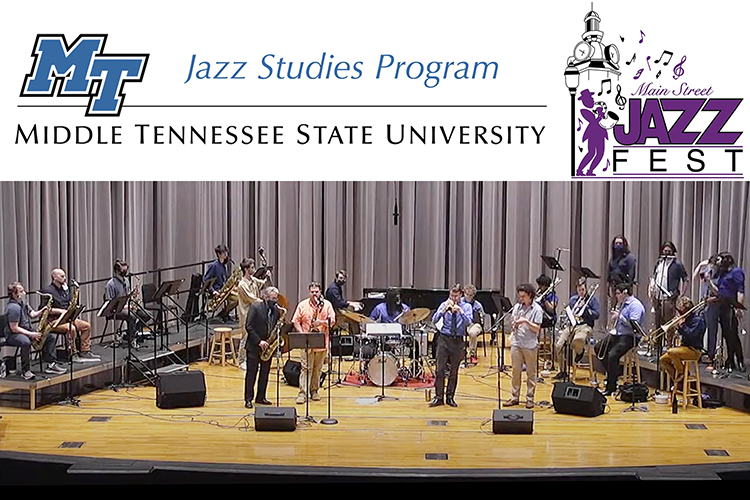 City's JazzFest features MTSU's Jazz Ensemble I in afternoon performance