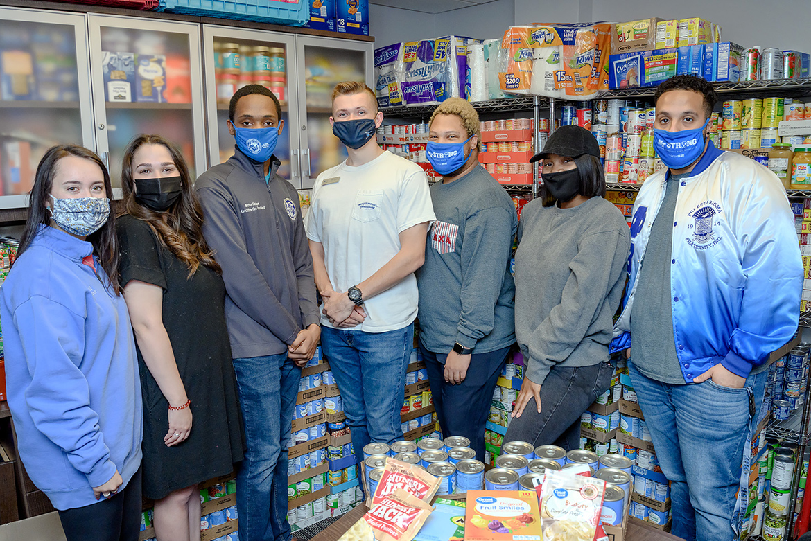 MTSU Student Food Pantry receives largest donation ever from student groups