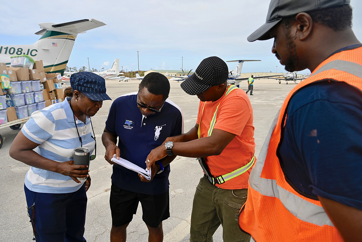 MTSU Raider Relief's third trip to Bahamas flies in 6,000 more pounds of emergency supplies [+VIDEO]