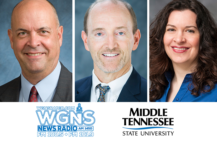 MTSU on WGNS: Concrete and Construction progress, online learning, vaccinations