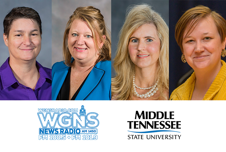 MTSU on WGNS: Business ethics and finance, virtual farm project, celebrating women