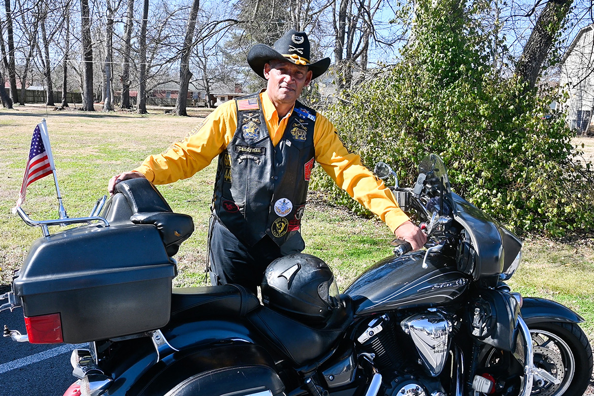 MTSU officer gives back, promotes Black history as Buffalo Soldier bike club member