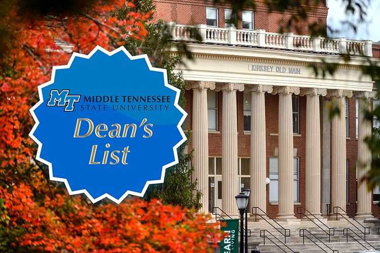 More than 6,050 scholars earn recognition on MTSU's fall 2020 Dean's List