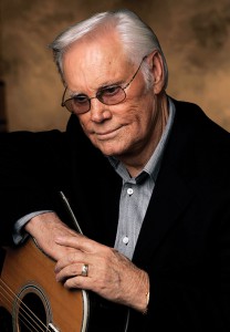 George Jones is shown in Nashville, Tenn., Jan. 10, 2007. At 75, Jones says he has a lot to look back on and a lot to celebrate, including a recent album with fellow country legend Merle Haggard. (AP Photo/Mark Humphrey)