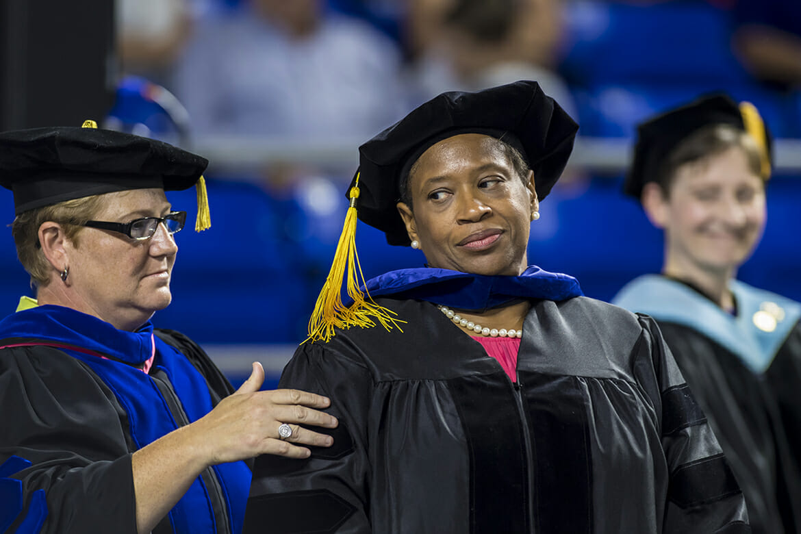 Speaker: New MTSU grads can reach goals if they 'keep moving forward' [+VIDEO]