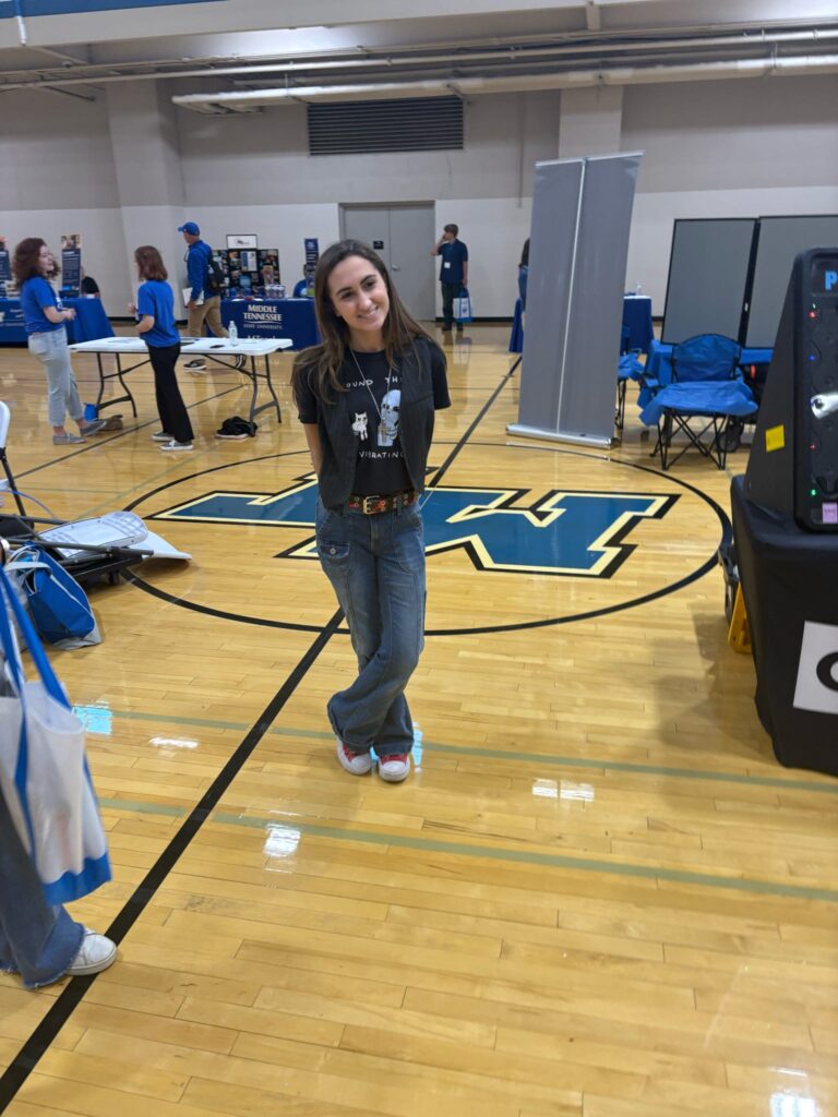 student photo in our rec center