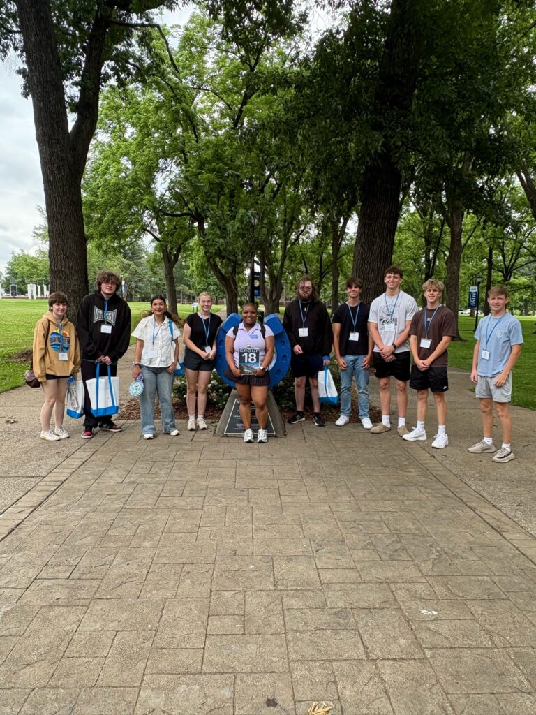 group photo at orientation