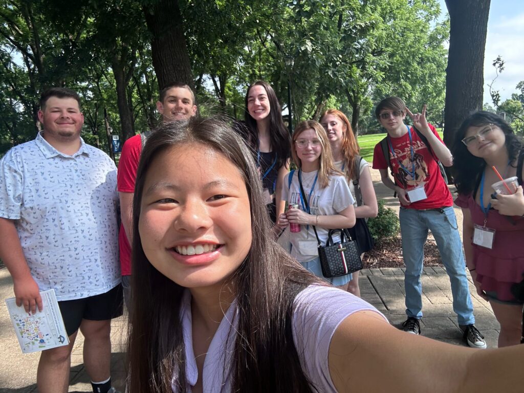 group photo from orientation