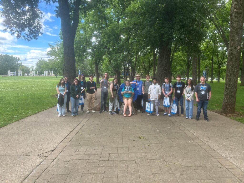group photo at orientation