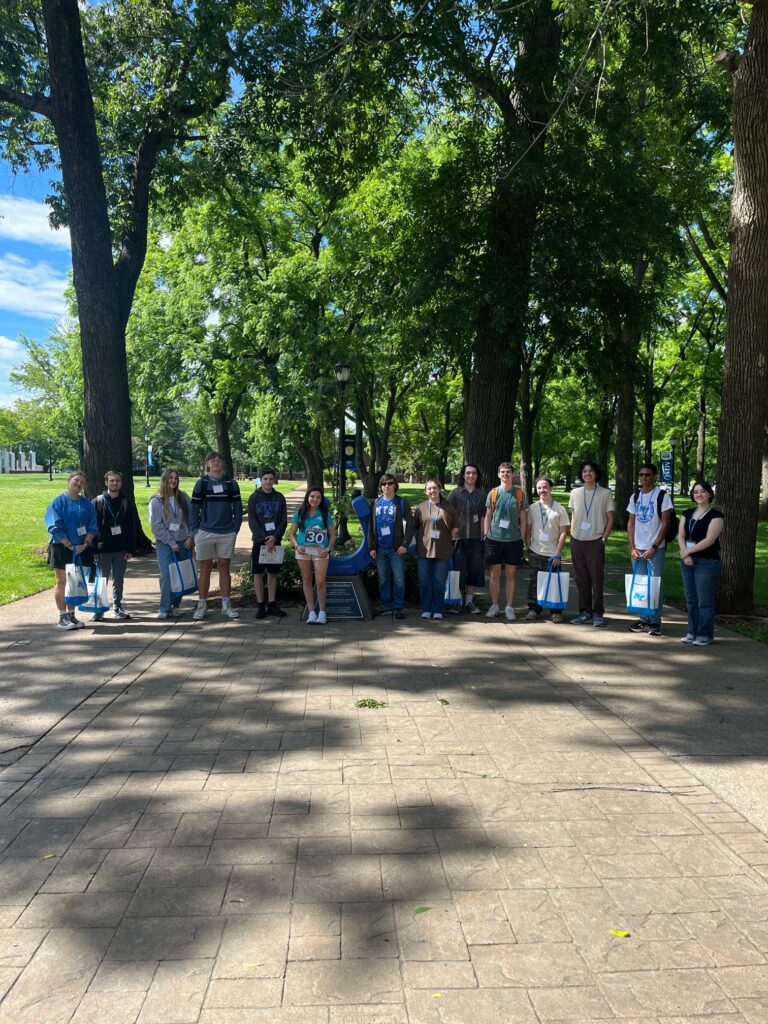 group photo at orientation