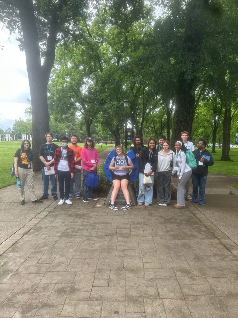 group photo at orientation