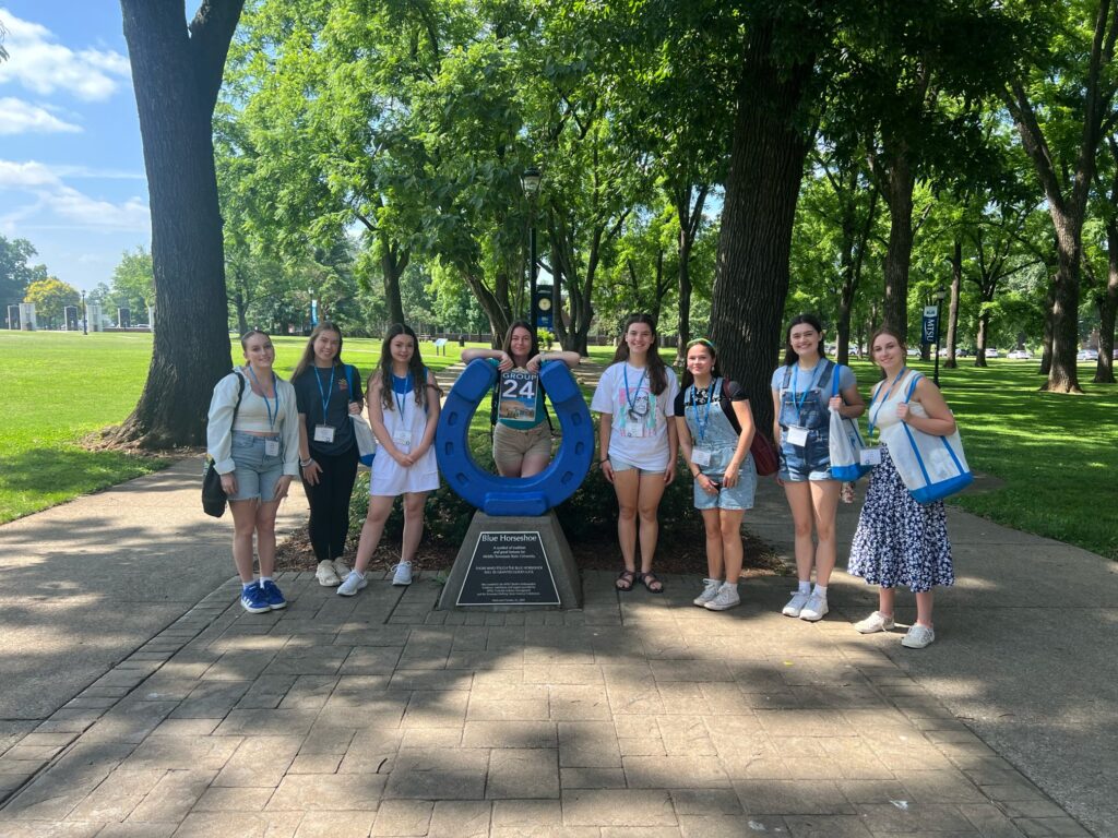 group photo at orientation