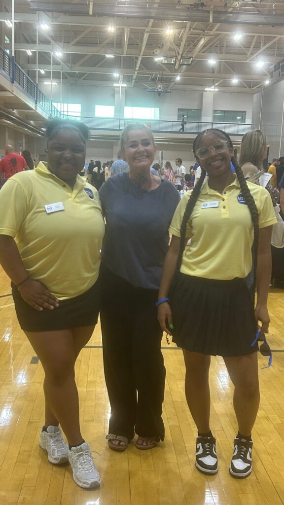 Students and guests participating in Meet MT at MTSU in the Recreation Center.
