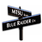 MTSU Signpost