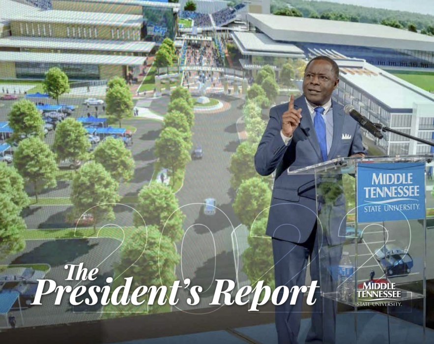 President's Annual Report Cover