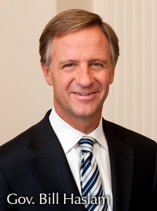 Tennessee Governor Bill Haslam