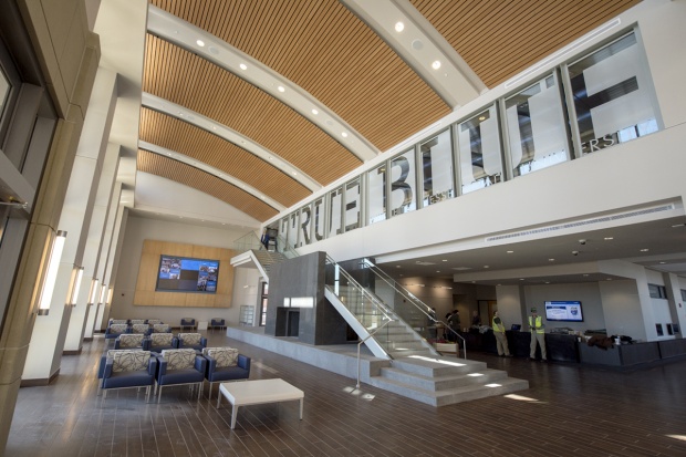 Interior of the Student Services and Admissions Center